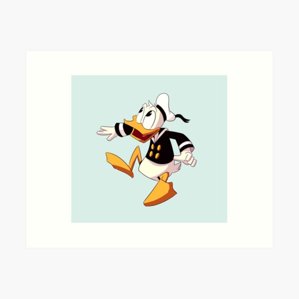 Donald Duck Impression artistique