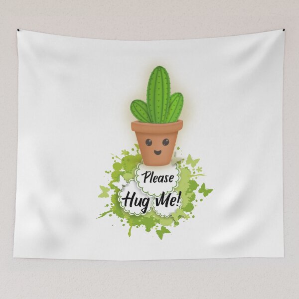 Item preview, Cute Hug Me Cactus designed and sold by TeeStoreMeStore.