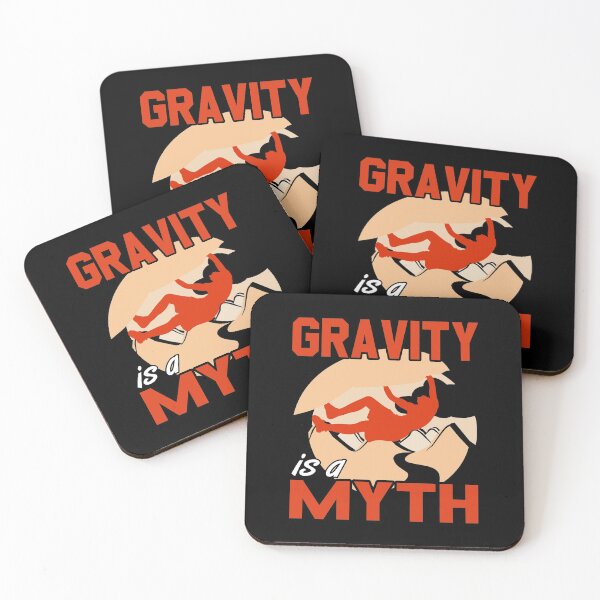 Item preview, Gravity is a myth Bouldering Rock Climbing designed and sold by NeXore.