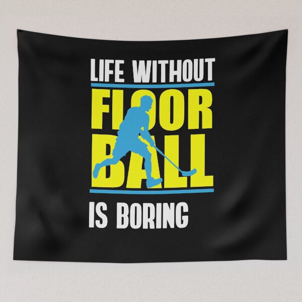 Item preview, Life without Floorball is boring Unihockey designed and sold by NeXore.