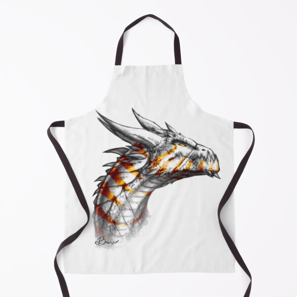 Item preview, Noble Tiger Dragon in Orange designed and sold by Brina Williamson.