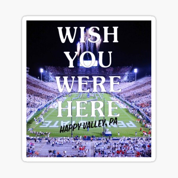 Item preview, Wish You Were Here x PSU designed and sold by Eleni Michelis.