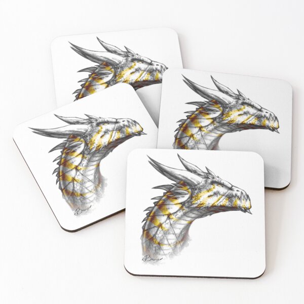 Item preview, Noble Tiger Dragon in Gold designed and sold by Brina Williamson.