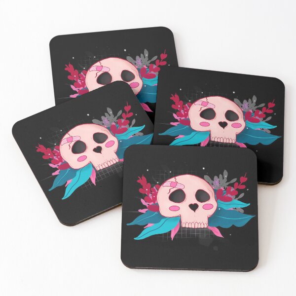 Item preview, Calavera rosa (negra) designed and sold by Kaynicart.