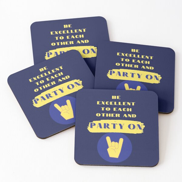 Item preview, Be Excellent to each other and Party On  designed and sold by hausofbutterfly.