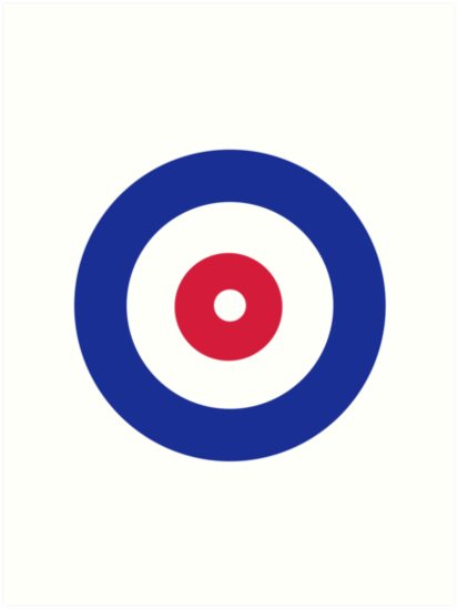 curling-target-art-prints-by-designzz-redbubble