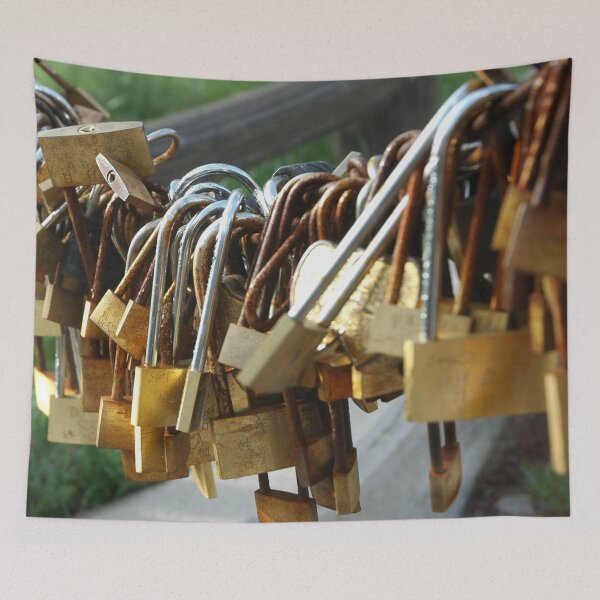 Item preview, GOLDEN PADLOCK MESSAGES | Abstract Photo designed and sold by PhotoStory.