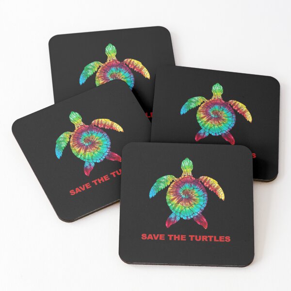 Item preview, Tie Dye Turtle Hippie 60s Save the Turtles Vsco Rainbow Swirl Aesthetic designed and sold by Draculaura2009.