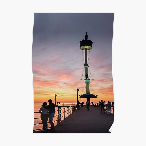 Brighton Sunset Poster