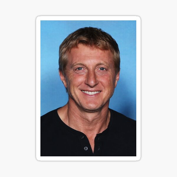 &ldquo;William Zabka&rdquo; Sticker for Sale by yassinehelal | Redbubble
