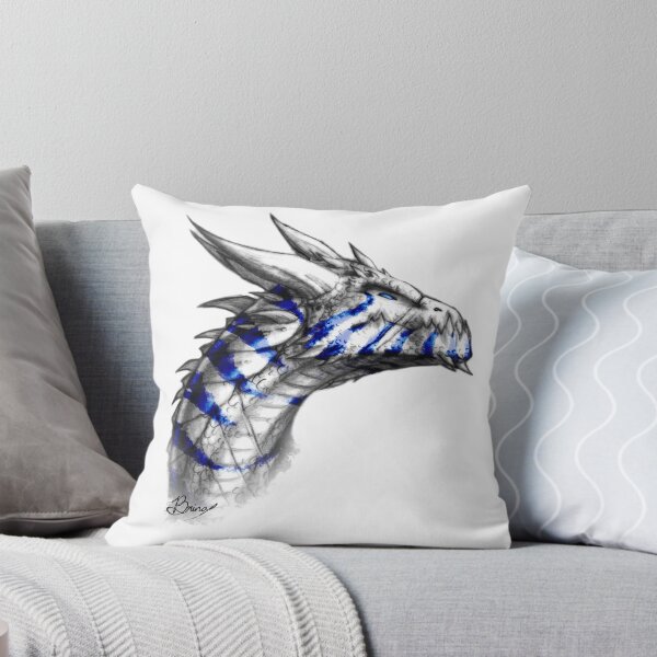 Item preview, Noble Tiger Dragon in Blue designed and sold by Brina Williamson.