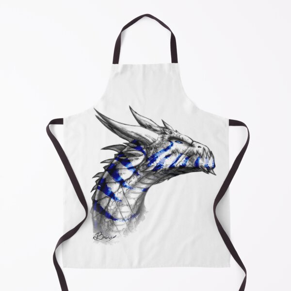 Item preview, Noble Tiger Dragon in Blue designed and sold by Brina Williamson.