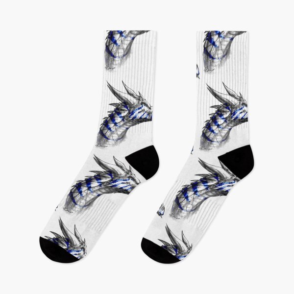 Item preview, Noble Tiger Dragon in Blue designed and sold by Brina Williamson.