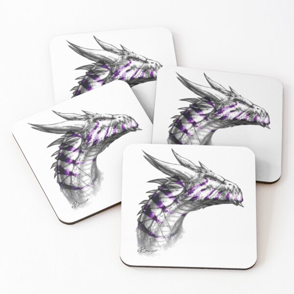 Item preview, Noble Tiger Dragon in Purple designed and sold by Brina Williamson.