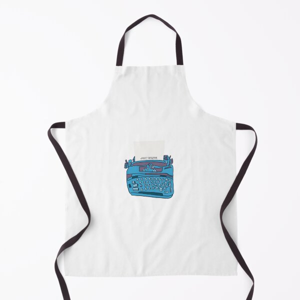 Item preview, Just Write typewriter blue designed and sold by jessieartsdaily.