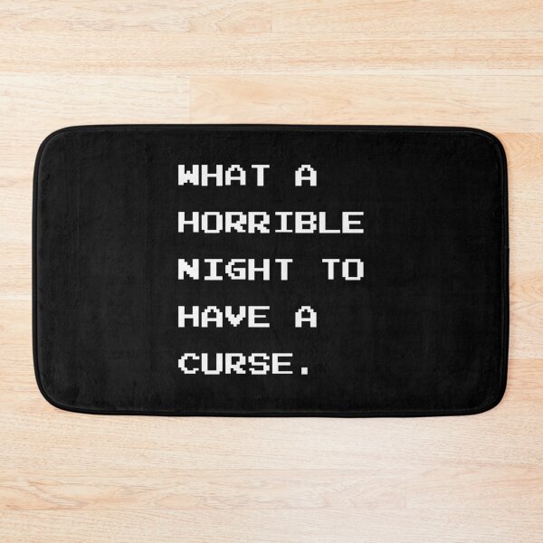 Item preview, What a horrible night to have a curse designed and sold by snec.