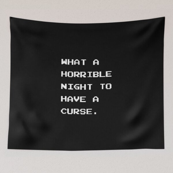 Item preview, What a horrible night to have a curse designed and sold by snec.