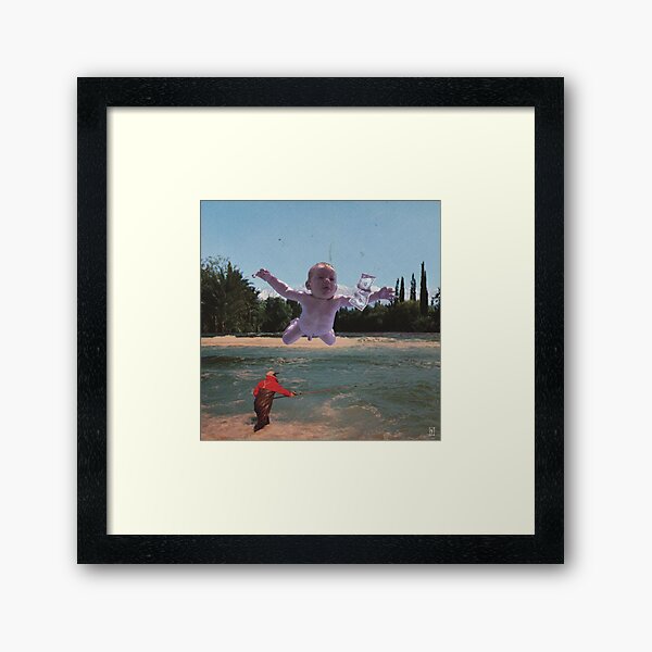 Pescare dai '90 Framed Art Print