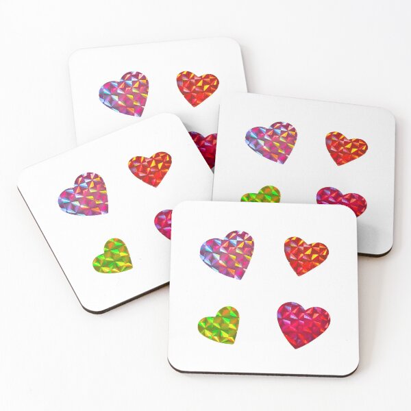 Item preview, KIDCORE HEART STICKER PACK designed and sold by Glossypop.