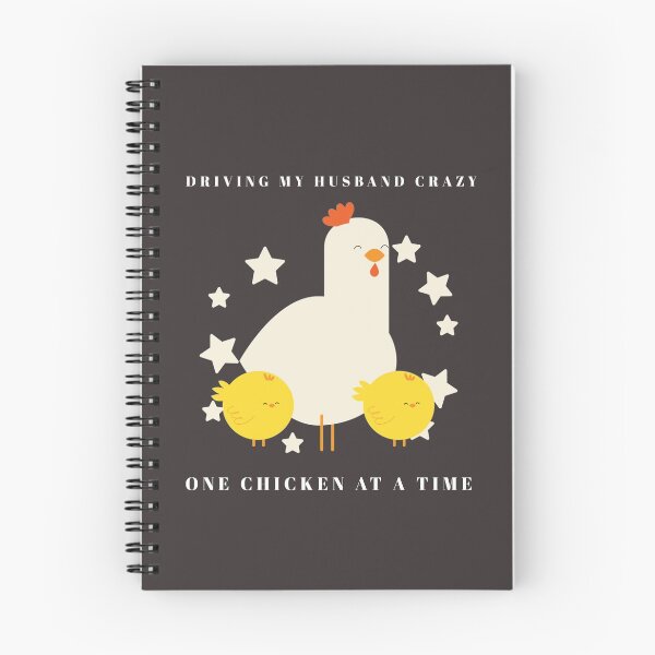 Item preview, Driving My Husband Crazy One Chicken At A Time designed and sold by AscendMerch.