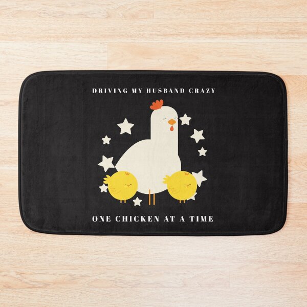 Item preview, Driving My Husband Crazy One Chicken At A Time designed and sold by AscendMerch.