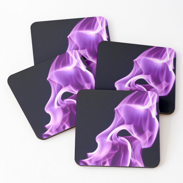Item preview, Beautiful Purple Flame With Black Background designed and sold by dubcee.