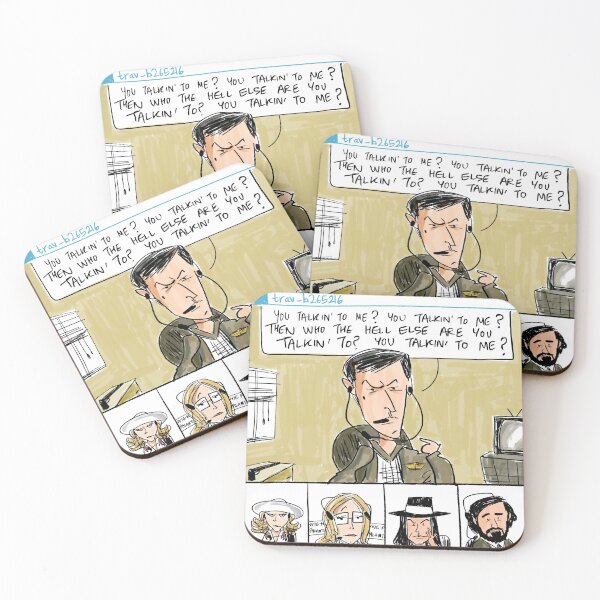 Item preview, Travis Bickle on Zoom designed and sold by Green Humour.