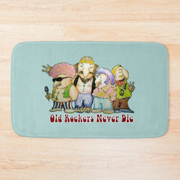 Item preview, Old Rockers Never Die designed and sold by Mark Wilesmith.