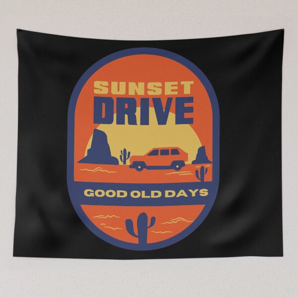 Item preview, Sunset Drive : Good Old Days designed and sold by rupalidharapat.