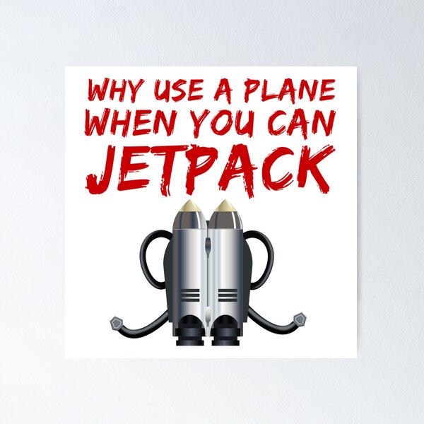 Aperçu de l'œuvre Volez en jetpack créée et vendue par Md1982.