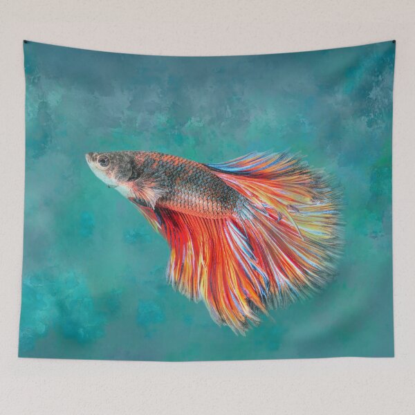 Item preview, Siamese Fighting Fish designed and sold by Elisabeth Lucas.