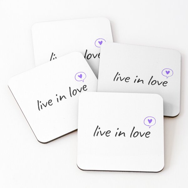 Item preview, Live In Love Purple designed and sold by BagOfDoughNutz.