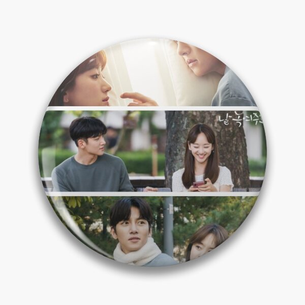 Item preview, Ji Chang Wook + Won Jin A Collage designed and sold by kpopkdramamerch.