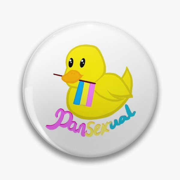 Item preview, Pansexual Rubber duck designed and sold by SkyesCloudArt.