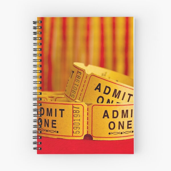 Item preview, Red and Yellow Movie Tickets designed and sold by Rae Tucker Photography & Designs.