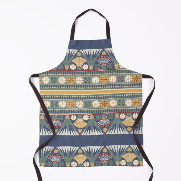 Item preview, Classic ancient Egyptian Lotus frieze designed and sold by Aakheperure.