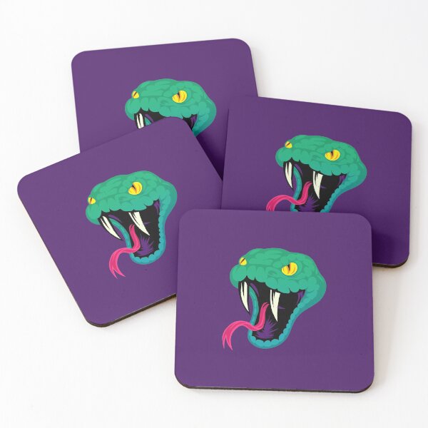 Item preview, Angry Snake Head Sticker Art designed and sold by dacegod17.