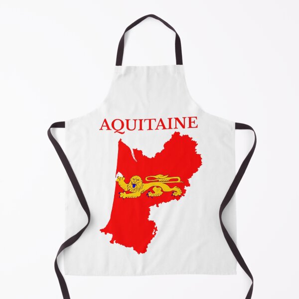 Item preview, Aquitaine Map Flag, France, French Region designed and sold by marosharaf.