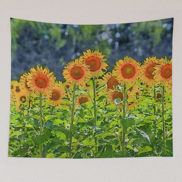 Item preview, Sunflower Scape designed and sold by Susan Rydberg.