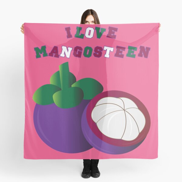 I LOVE MANGOSTEEN - THE BEAUTIFUL THAI FRUIT FOR #SEPTCHO2020 Scarf