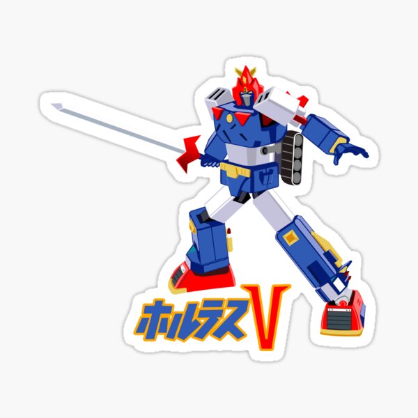 Voltes Stickers Redbubble - mazinger z full body roblox