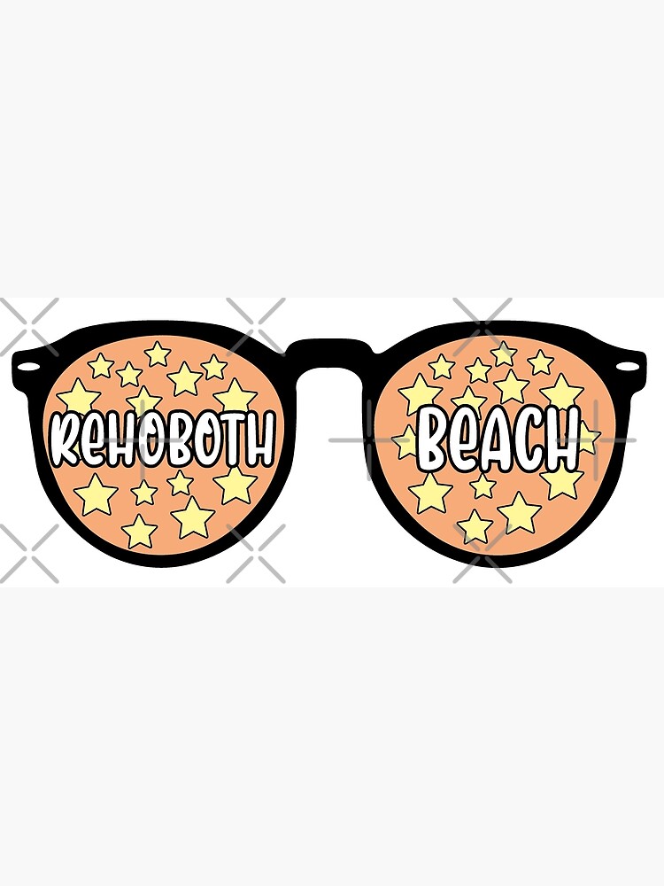 "Rehoboth Beach Sunglasses " Poster for Sale by NicholasForbes Redbubble