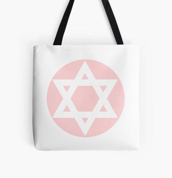 Star of David (Jewish star) Tote Bag by ZannArt Originals