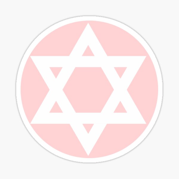 Item preview, Jewish Star of David (Pastel Pink) designed and sold by Naomi G..
