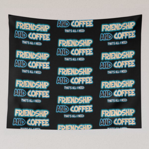 Item preview,  Friendship And Coffee designed and sold by Maria  Gonzalez.
