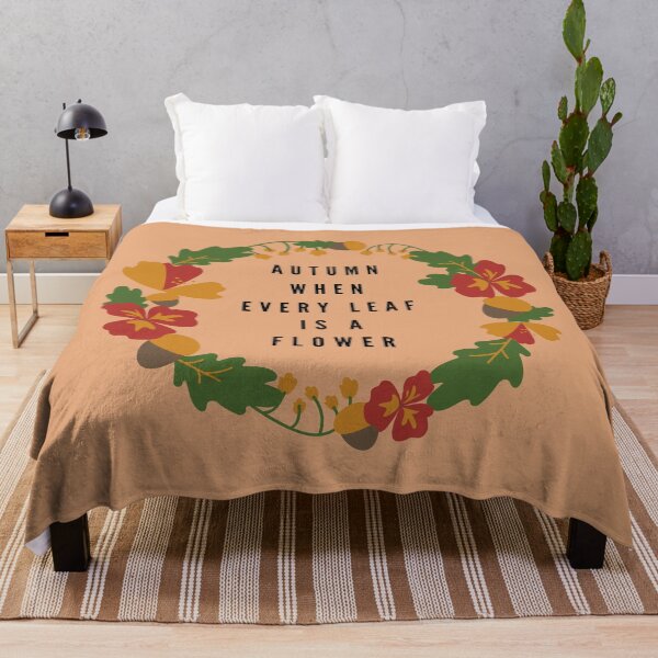 Item preview, Autumn is a season when every leaf is a flower design designed and sold by DarkHumorstore.