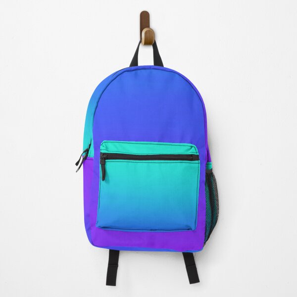 Item preview, Digital ombre effect of Cyan Blue and Purple designed and sold by Silver-bee.