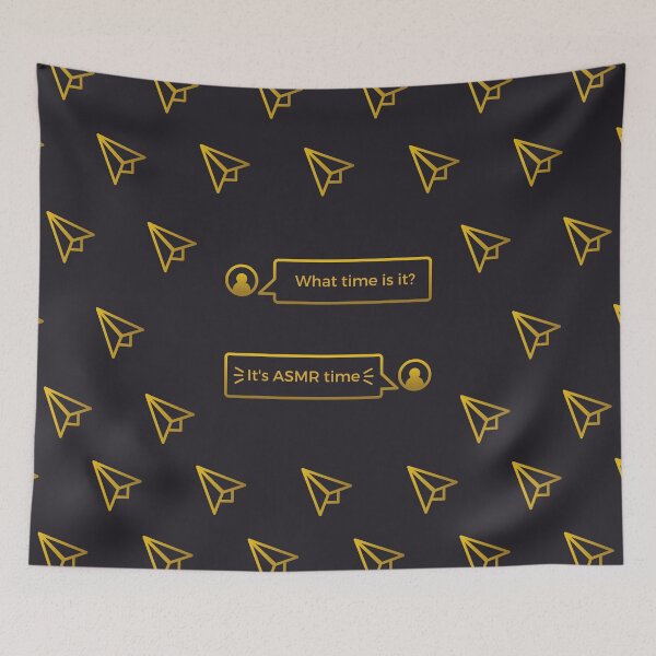 Item preview, ASMR Time - Golden & Black designed and sold by Cat-designs.