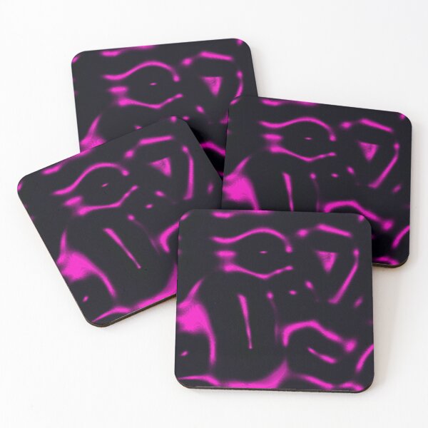 Item preview, Black and Pink pattern designed and sold by YaNative.