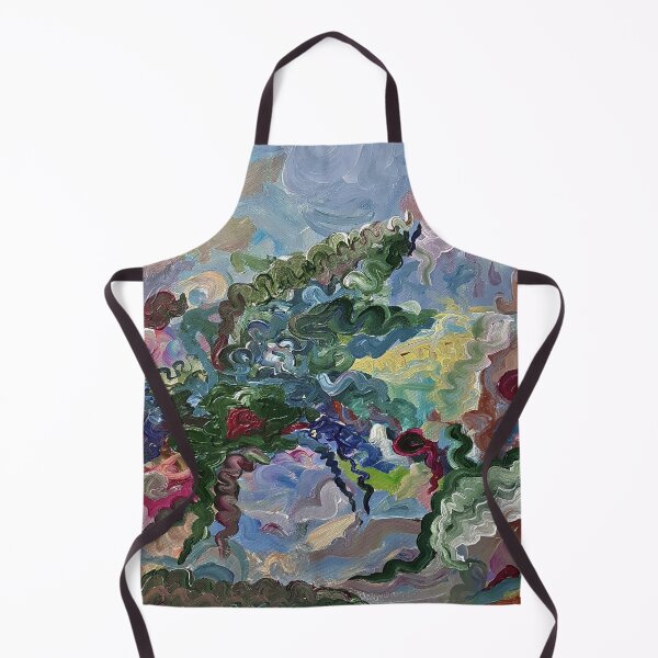 Item preview, Moss Agate Rock formations abstract art designed and sold by Liz HL Art Shop.
